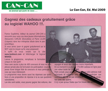 Article de Le Cancan